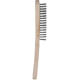 Jefferson Wooden Handle Stainless Steel Wire Brush