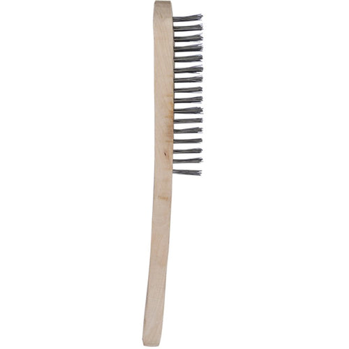 Jefferson Wooden Handle Stainless Steel Wire Brush