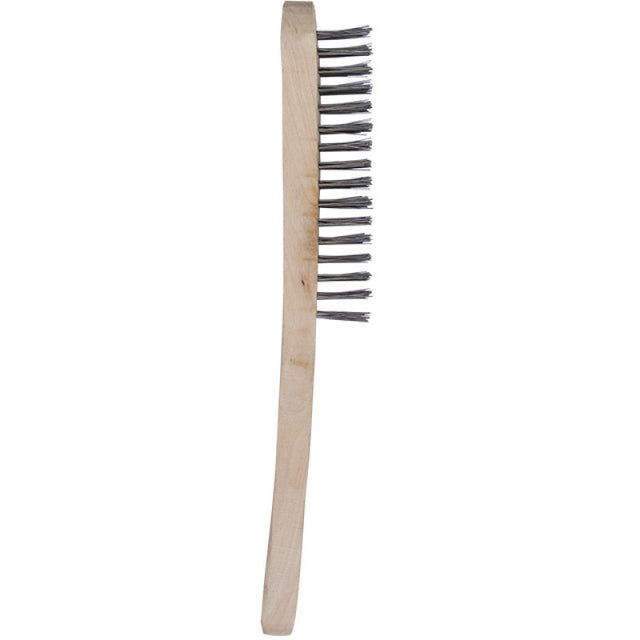 Jefferson Wooden Handle Stainless Steel Wire Brush