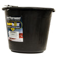 Jefferson 15 Litre Tuff-Bull Bucket (Black)