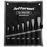 Jefferson 7 Piece Flat Chisel Set