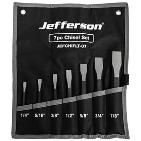 Jefferson 7 Piece Flat Chisel Set