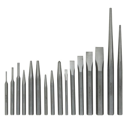 Jefferson 16 Piece Chisel & Punch Set
