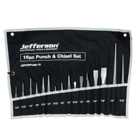 Jefferson 16 Piece Chisel & Punch Set