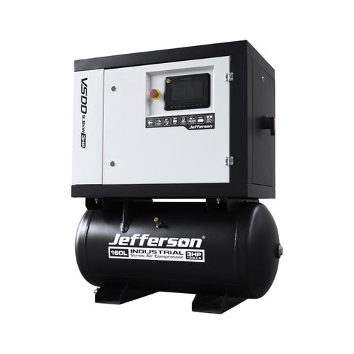 Jefferson 160 Litre 3HP 10 Bar Screw Compressor (230V)