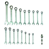 Jefferson 20 Piece Combination Ratchet Spanner Set