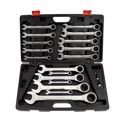 Jefferson 20 Piece Combination Ratchet Spanner Set