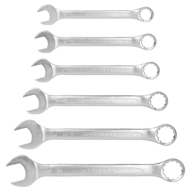 Jefferson 6 Piece Jumbo Spanner Set
