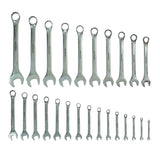 Jefferson 25 Piece Mirror Polished Combination Spanner Set