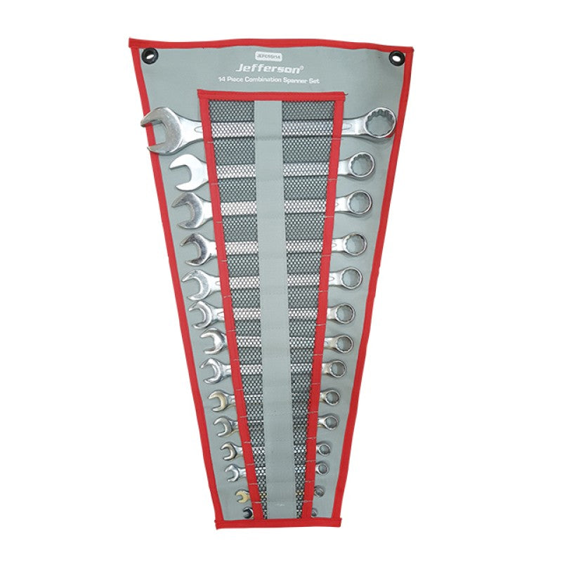 Jefferson 14 Piece Imperial Combination Spanner Set