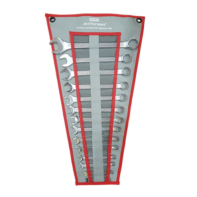Jefferson 14 Piece Imperial Combination Spanner Set