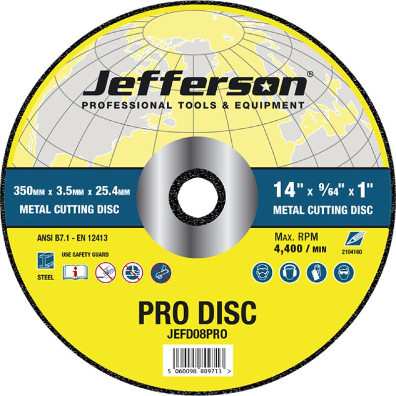 Jefferson Metal Cutting Abrasive Disc