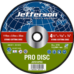 Jefferson Stone Cutting Abrasive Disc