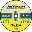 Jefferson Metal Grinding Abrasive Disc