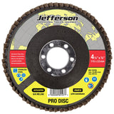 Jefferson 4.5" Abrasive Flap Disc (P40 Zircon)