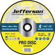 Jefferson x INOX Cutting Disc