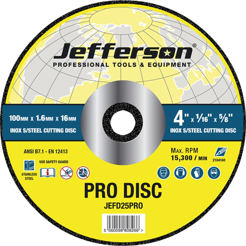 Jefferson x INOX Cutting Disc