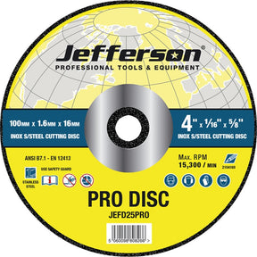 Jefferson x INOX Cutting Disc