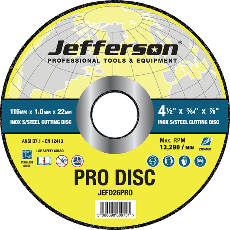 Jefferson x INOX Cutting Disc