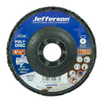 Jefferson 4 1/2" Black Poly Disc 115mm x 22mm