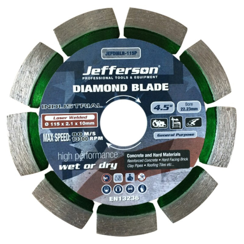 Jefferson Industrial Diamond Blade