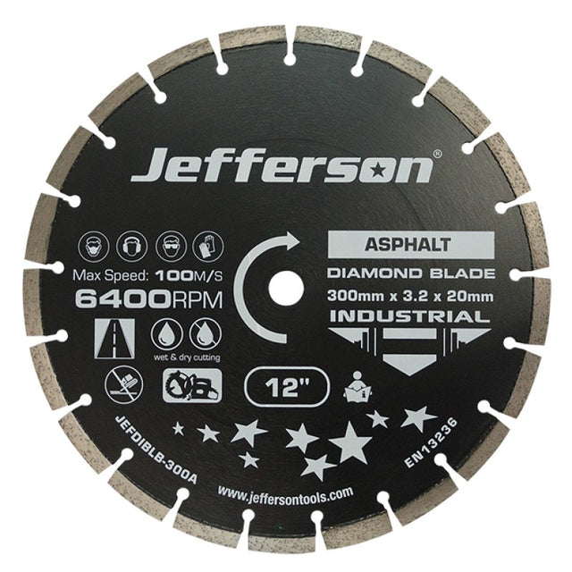 Jefferson Industrial Diamond Blade (Asphalt)