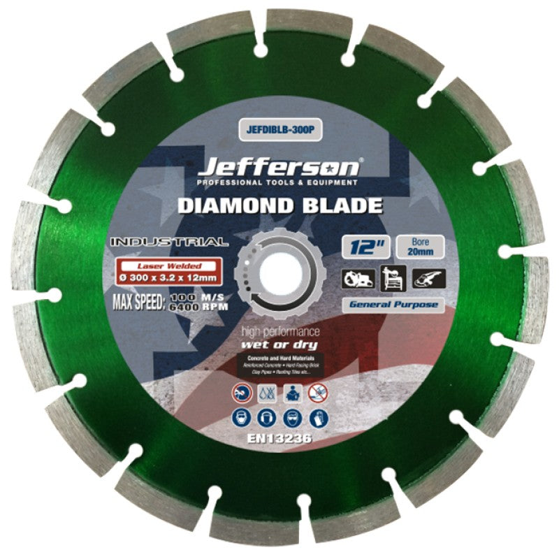 Jefferson Industrial Diamond Blade