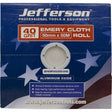 Jefferson 50mm x 50M Emery Cloth Roll (40G)