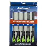 Jefferson 5 Piece 8" Engineering File Set