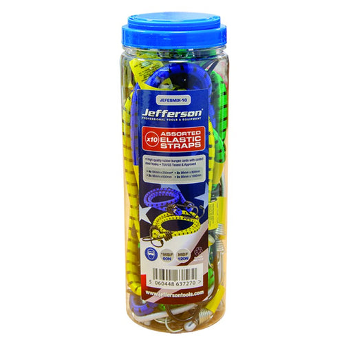 Jefferson Assorted Elastic Straps