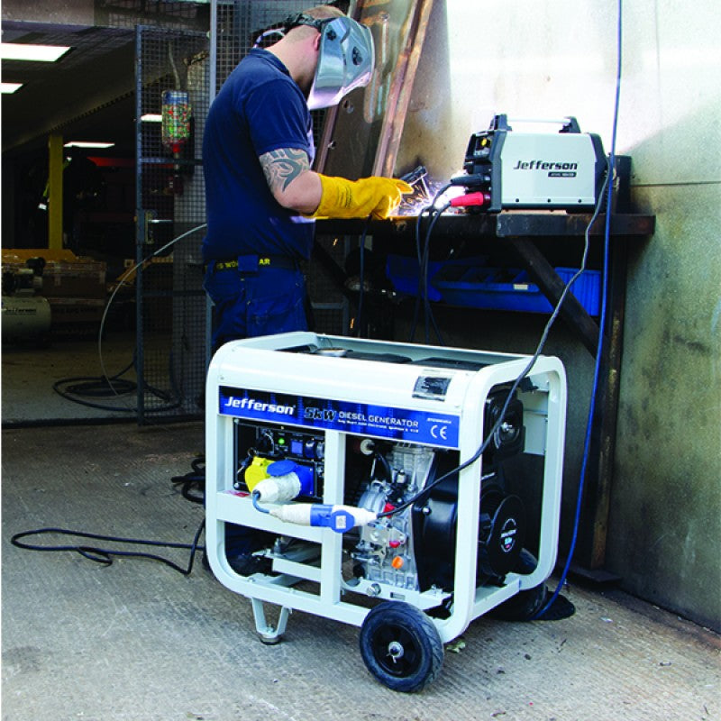 Jefferson 6.3kVA Diesel Generator