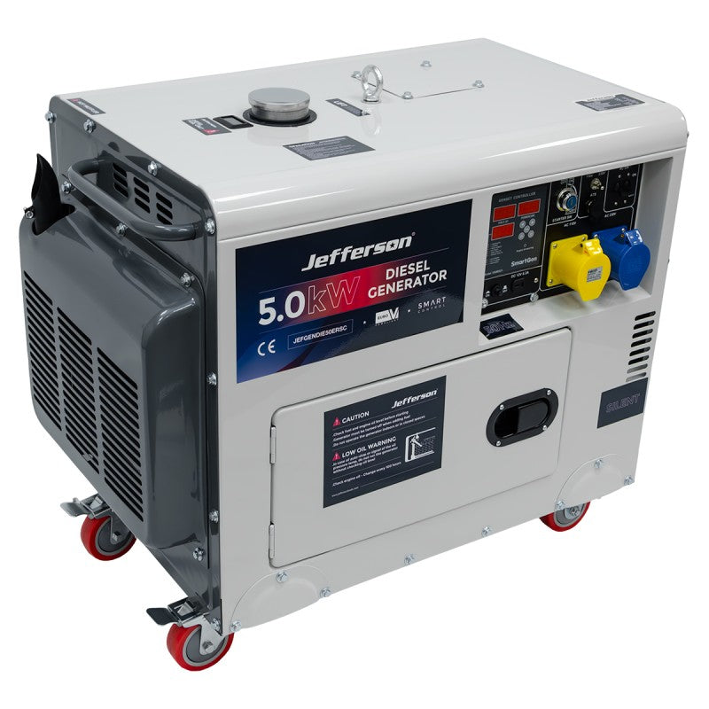 Jefferson 5.0kW Diesel Generator (With Electric & Remote Start)