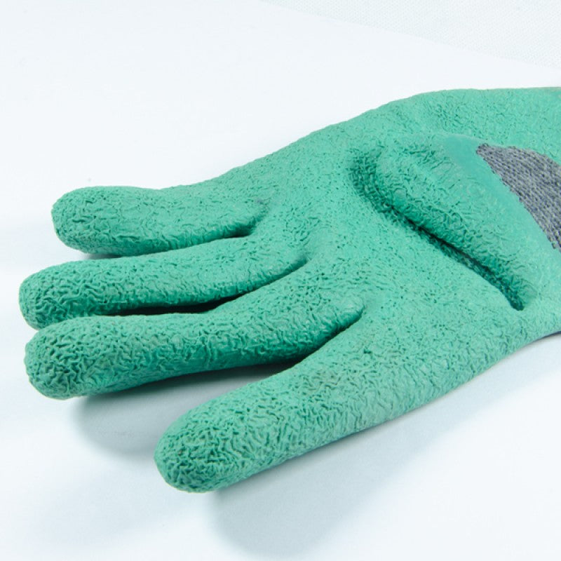 Jefferson Grey / Green Grip Gloves Extra Large