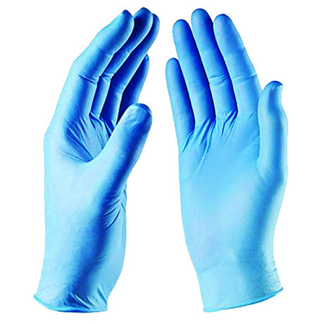 Jefferson Blue Nitrile Gloves Large (Box of 100)
