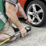 Jefferson Digital Tyre Inflator with Twin Push Connector (500mm Hose)