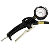 Jefferson Tyre Inflator with Clip Connector (500mm Hose)