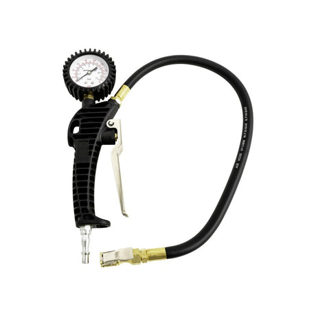 Jefferson Tyre Inflator with Clip Connector (500mm Hose)