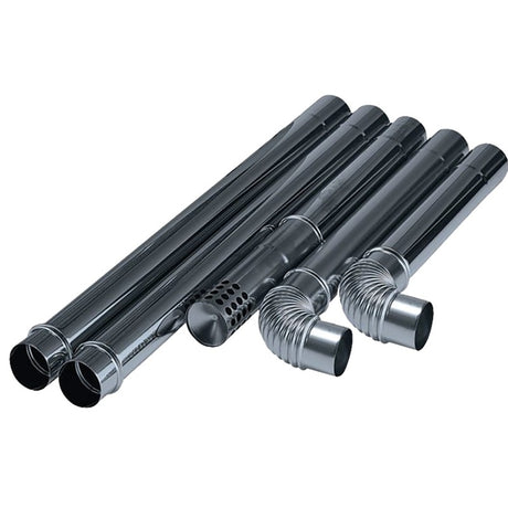 Jefferson 8 Piece Indirect Heater Flue Kit (Inferno)