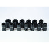 Jefferson 13 Piece 1/2" Impact Socket Set