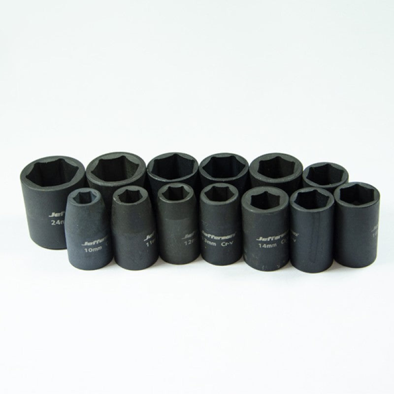 Jefferson 13 Piece 1/2" Impact Socket Set