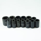 Jefferson 13 Piece 1/2" Impact Socket Set