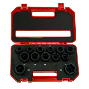 Jefferson 13 Piece 1/2" Impact Socket Set