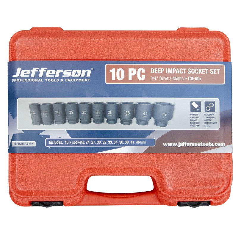 Jefferson Deep Impact Socket Set