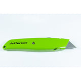 Jefferson High-Vis Green Utility Knife