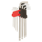 Jefferson 9 Piece Extra Long Ball-hex Key Metric Set
