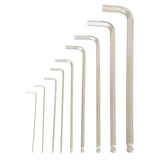 Jefferson 9 Piece Extra Long Ball-hex Key Metric Set