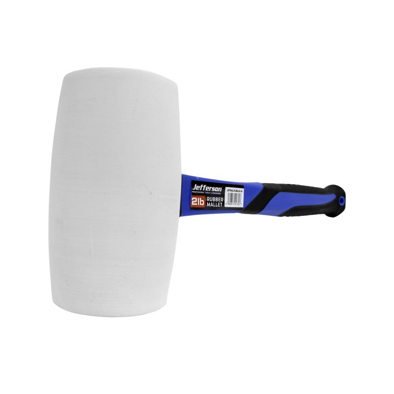 Jefferson 2lb White Rubber Mallet