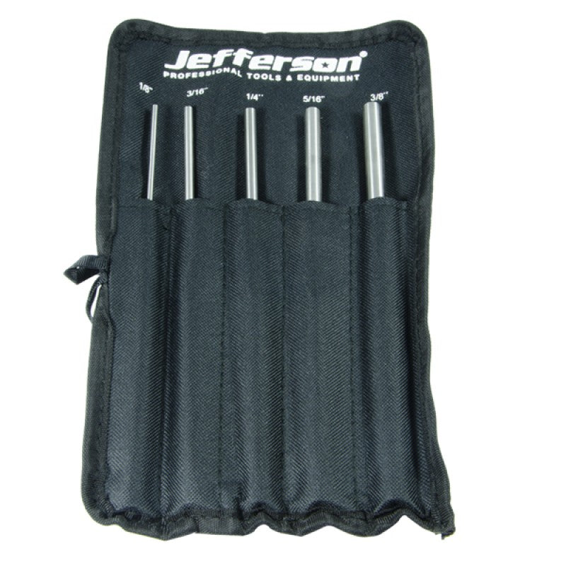 Jefferson 5 Piece Extra Long Parallel Pin Punch Set