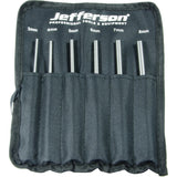 Jefferson 6 Piece Parallel Pin Punch Set