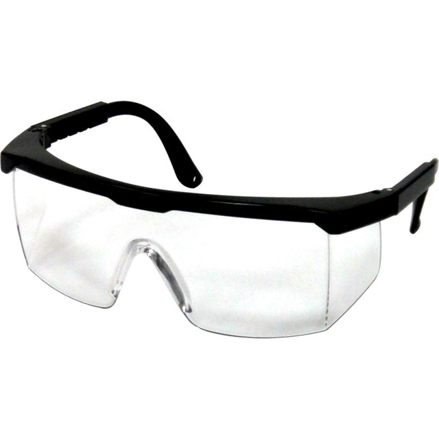 Jefferson Black Nylon Frame Safety Glasses